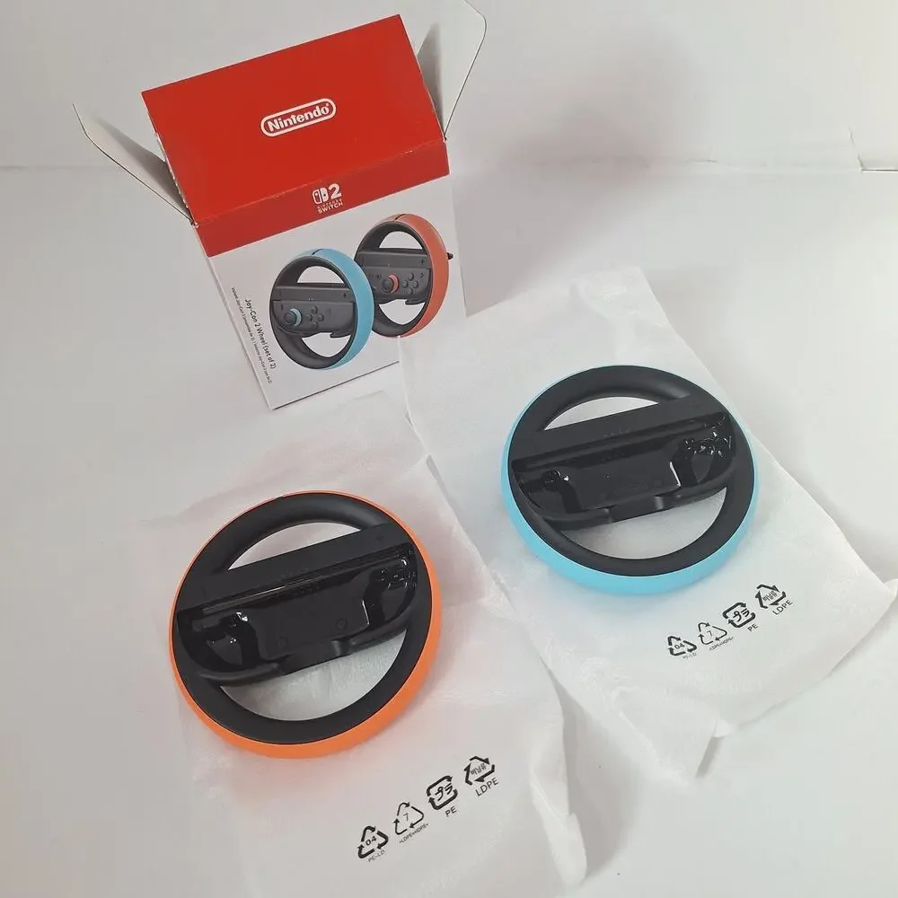 Nintendo Switch 2 Joy-Con 2 Wheel set of two wheels 2025 release Brand new